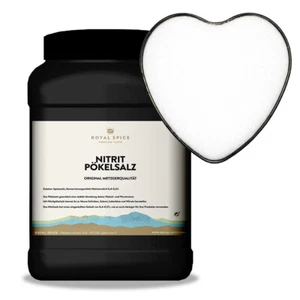 Nitritpökelsalz 1,5 kg Dose, Pöckelsalz Nitritsalz zum Wurst und Schinken machen - Bild 1 von 6