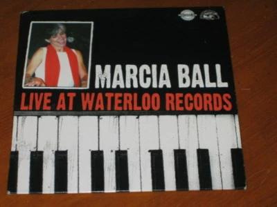 MARCIA BALL - Live At Waterloo Records - 7 Track LIMITED EDITION CD! RARE! OOP! - Image 1 of 3
