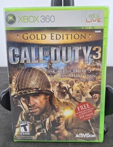 Call Of Duty 3 Gold Edition XBox 360 NTSC New Sealed Package - Picture 1 of 18