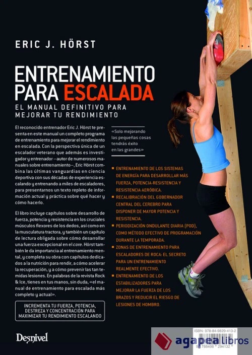ENTRENAMIENTO PARA ESCALADA: EL MANUAL DEFINITIVO PARA MEJORAR TU RENDIMIENTO - Imagen 1 de 1