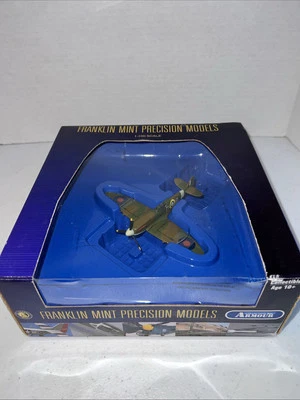 Franklin Mint Точные Модели Масштаб 1/100 Коллекция Брони RAF Spitfire Новая - Изображение 1 из 4