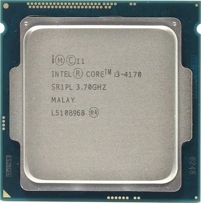 Intel Core i3-4170 2 Core 3M 3.7GHz 5 GT/s DMI LGA1150 SR1PL 55W CPU Processor - Image 1 of 4