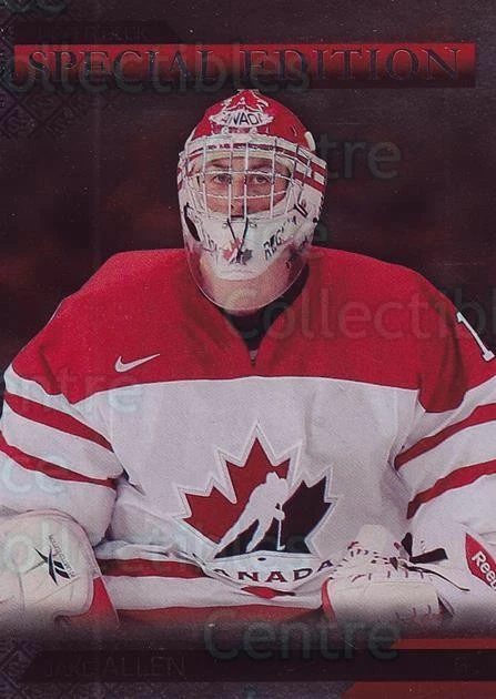 2013 Upper Deck Team Canada Special Edition #41 Jake Allen - Image 1 of 1