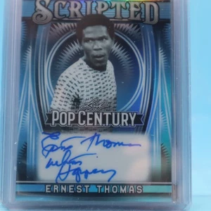 ERNEST THOMAS 2025 Leaf Pop Century #7/7 Autograph "WHAT'S HAPPENING" - Picture 1 of 2