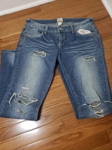 Arden B ripped jeans women size 10 - Picture 1 of 5