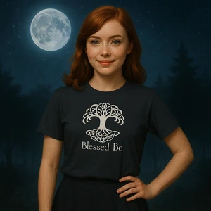 T-shirt albero della vita celtico, simbolo irlandese, maglietta unisex, regalo amante della natura, - Foto 1 di 9