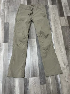 Prana Pants Womens SZ 4 Hiking Performance Lightweight Outdoors Breathable Brown - Picture 1 of 9