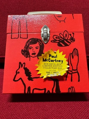 Paul McCartney "RUN DEVIL RUN"  VINYL SINGLES BOX SET NEW!!! LIMITED SUPER RARE! - Bild 1 von 4