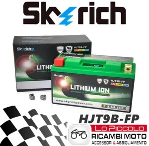 YAMAHA YZF R6 600 2001 2002 2003 2004 2005 LITHIUM MOTORCYCLE BATTERY SKYRICH YT9B-BS - Picture 1 of 1