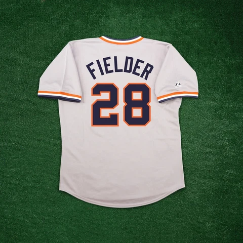 Prince Fielder 1984 Detroit Tigers Cooperstown Grey Road Throwback Jersey Cover