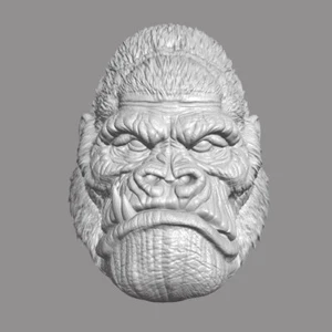 Animal Warrior Gorilla custom head for Mythic Legions and other action figures - Picture 1 of 1