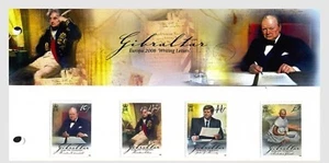 Gibraltar - "MAHATMA GANDHI ~ WRITING LETTERS ~ EUROPA 2008" Stamp Pres Pack ! - Picture 1 of 2
