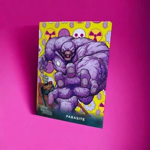 Tarjeta coleccionable Parasite #46 DC Comics Super-Villains Cryptozoic 2015 TCG casi nueva - Imagen 1 de 7