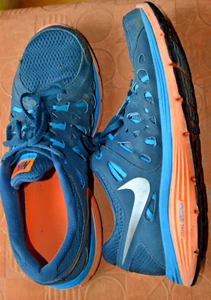 Nike Herren Gr. 13 Dual Fusion Run 2 Turnschuhe Marineblau Orange 599541-401 - Bild 1 von 7