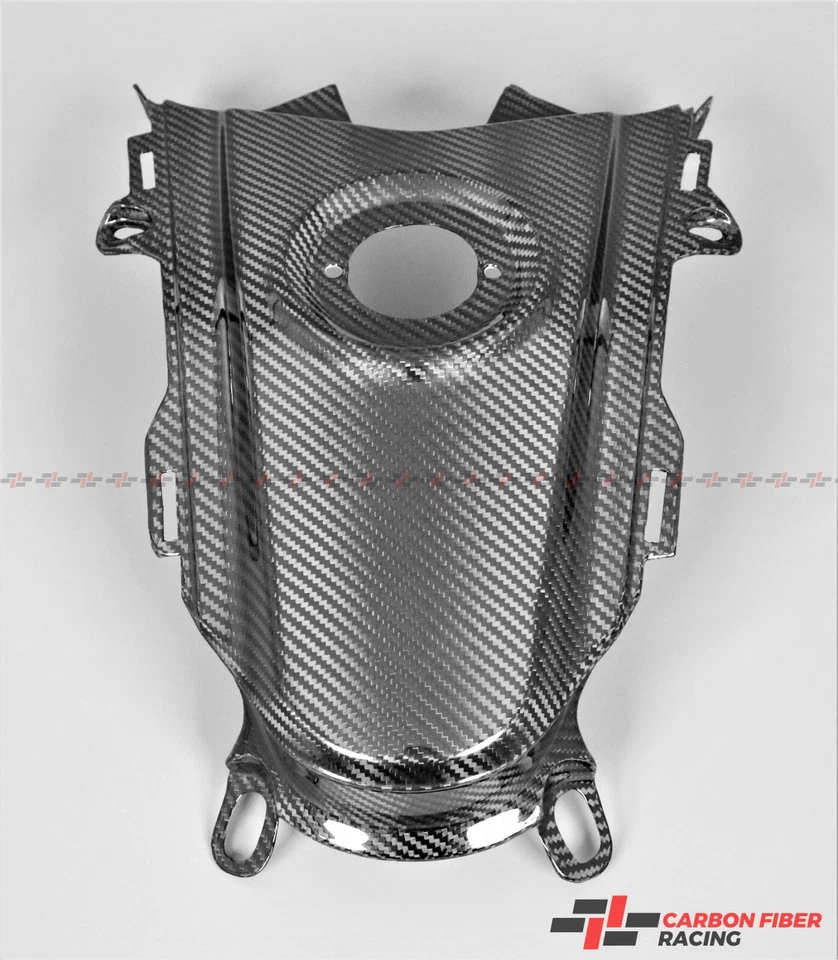 2013-18 Ducati Hyperstrada, Hypermotard 821, 939 Tank Cover - 100% Carbon Fiber - Imagem 1 de 3