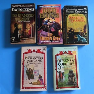 David Eddings Lot 5 Various Titles/Series (See Titles in Description) - Picture 1 of 6