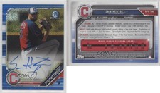 2019 Bowman Chrome Prospects HTA Choice Refractor /150 Sam Hentges #CPA-SHE Auto