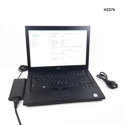 Dell Latitude E6400 14" Core 2Duo P8600 4GB No HDD No OS Boots To BIOS H2376 - Image 1 of 4