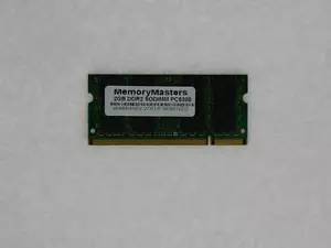 2GB PC2-5300 DDR2-667 200pin Laptop Memory For Dell LATITUDE D520 D620 D820 D830 - Picture 1 of 1