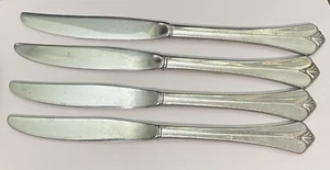 Oneida 4 Dinner Knives WESTGATE ROYAL CREST Stainless Distinction Deluxe HH - Picture 1 of 2