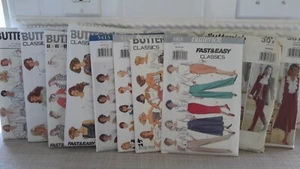 Vintage Battirick Patterns  Lot Set Of 10 Uncut/ Cut - Picture 1 of 5
