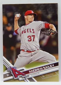 2017 Topps Update Serie Baseball Gold/2017 LA Angels - ANDREW BAILEY - Bild 1 von 2