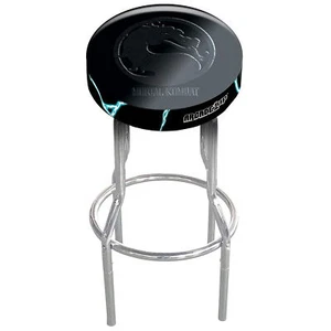 Arcade1Up Midway Mortal Kombat Adjustable Video Game Stool with Leg Extenders - Picture 1 of 9