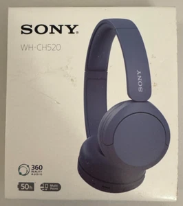 Sony WH-CH520 Wireless Over-Ear Bluetooth Kopfhörer - BLAU - OPEN BOX - Bild 1 von 2