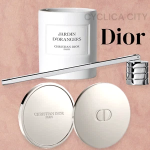 Christian Dior Set of Silver Candle Snuffer , Stand , Cover New in Box - Picture 1 of 8