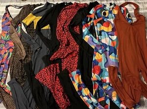 Lot of 8 Womens XS Fitted Jumpsuits Unitards Rompers Fashion Nova & Shein - Picture 1 of 9