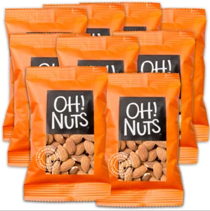 Roasted Unsalted Almonds Snack Packs-freeship - Picture 1 of 2