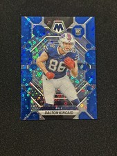 2023 Panini Mosaic Dalton Kincaid No Huddle Blue Prizm /75 Rookie Card