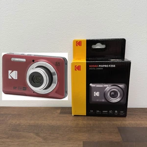 Cámara digital Kodak PIXPRO FZ55-RD ROJA 16 MP 5x zoom óptico 1080P video Full HD - Imagen 1 de 15