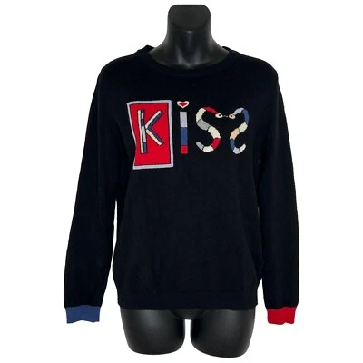 CHINTI & PARKER женщин мексиканский поцелуй свитер $415 длинным рукавом размер маленький змеи - Изображение 1 из 4