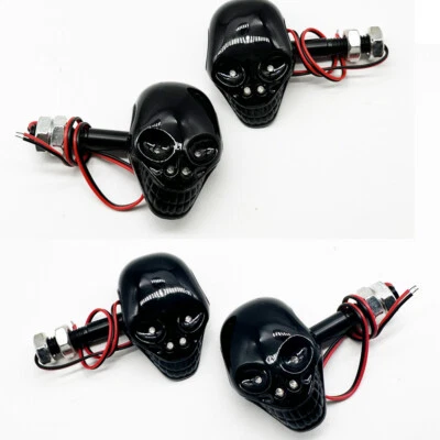 4X Motorcycle Turn Signal Light For Honda VTX1800F2 VTX1800F3 VTX1800N VTX1800N1 - Image 1 of 4