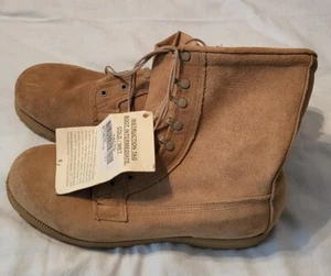 USGI BELLEVILLE GORTEX Intermediate Cold/Wet Tan Combat Boots ICWT Größe 13R Neu mit Etikett - Bild 1 von 6