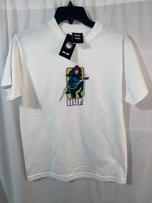 Camiseta de cómic HUF x Marvel Black Widow pequeña nueva con etiquetas Foto 1 de 4