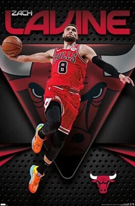 Costacos Sports Poster NBA Chicago Bulls - Zach LaVine - Bild 1 von 2