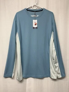 World Wide Sportsman Mens Fishing Shirt Blue UPF 30 Size XL New With Tags - Picture 1 of 9