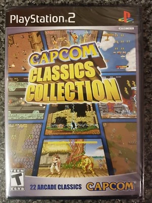 capcom classics collection - ps2 - (brand new & factory sealed) - Image 1 of 2