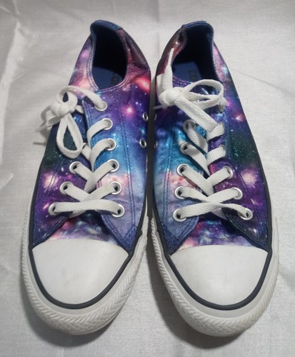 Converse All Star Chuck Taylor donna taglia 7 uomo taglia 5 scarpe sneakers galaxy