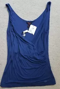 Escada Wrap Jersey Tank Top - 38 or Size 8 US NWT - Picture 1 of 5