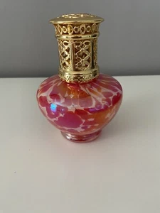 Haus & Garten Party Glas Duft Öl Diffusor Lampe Purpur Docht Marmor Stil - Bild 1 von 12