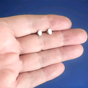 Pendientes ovalados de plata de ley Erick's Taxco.925 - Imagen 1 de 3