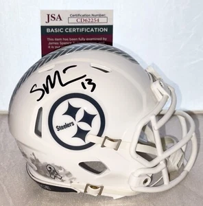 Scotty Miller signed Pittsburgh Steelers Salute To Service mini helmet JSA - Picture 1 of 2