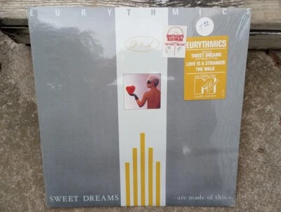 New sealed 1983 Eurthymics – Sweet Dreams… LP record w/ MTV hype sticker - Image 1 of 4