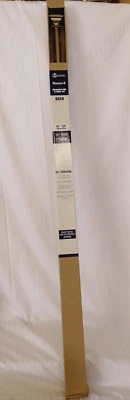 Varillas de cortina de ventana decorativas con acabados, 66 a 120 pulgadas, 0,75 diámetro Bach Seri Foto 1 de 4