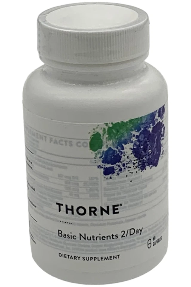 Thorne Research Basic Nutrients Multivitamin Capsules - 60 Count