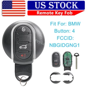 Replacement Smart Remote Key 4B 434MHz For BMW Mini Copper 2015-2018 NBGIDGNG1 - Picture 1 of 8