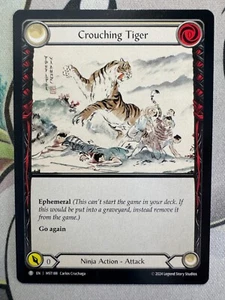 Crouching Tiger Nonfoil Flesh and Blood TCG FABB304 - Picture 1 of 1